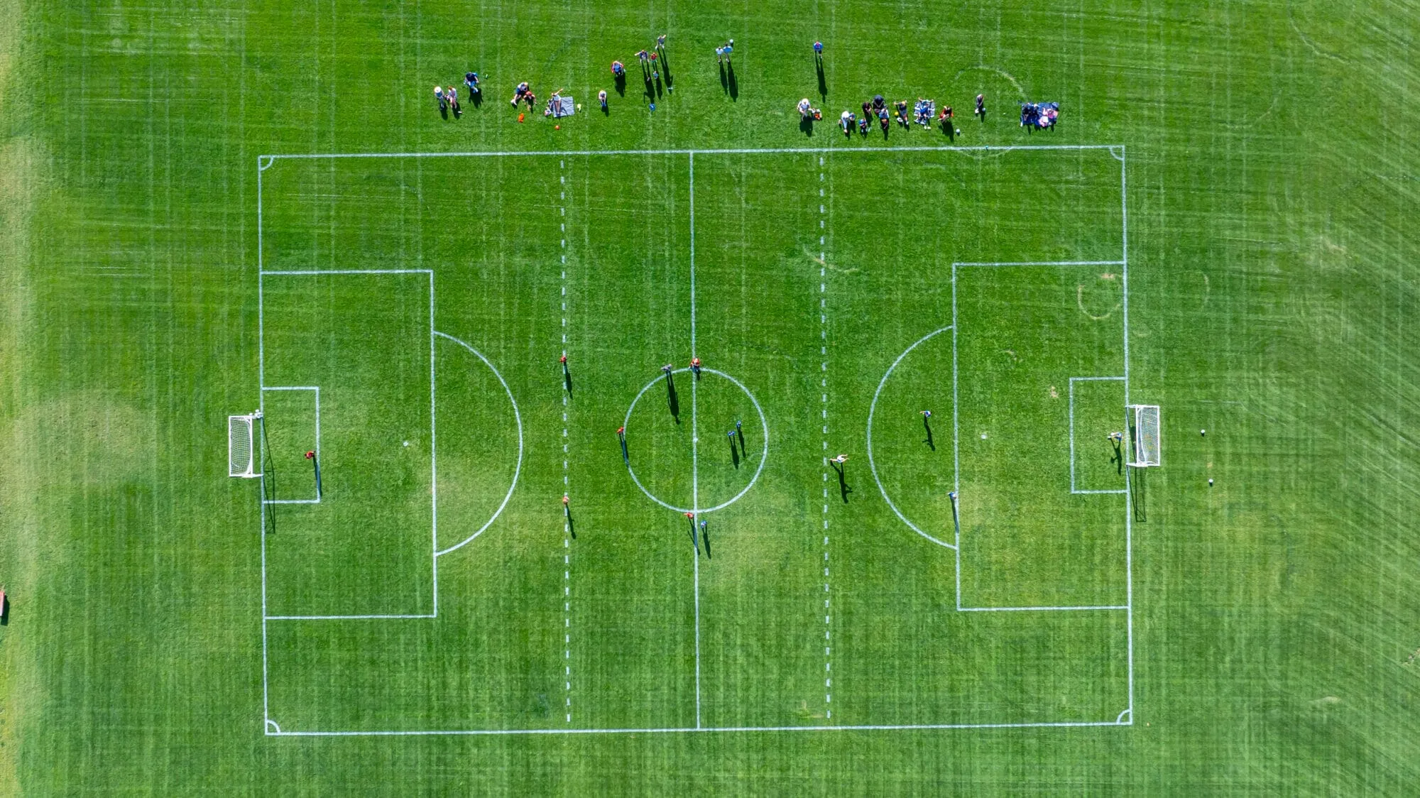 Soccer field at Willow Creek Park