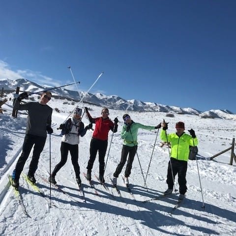 Adult group nordic ski 1